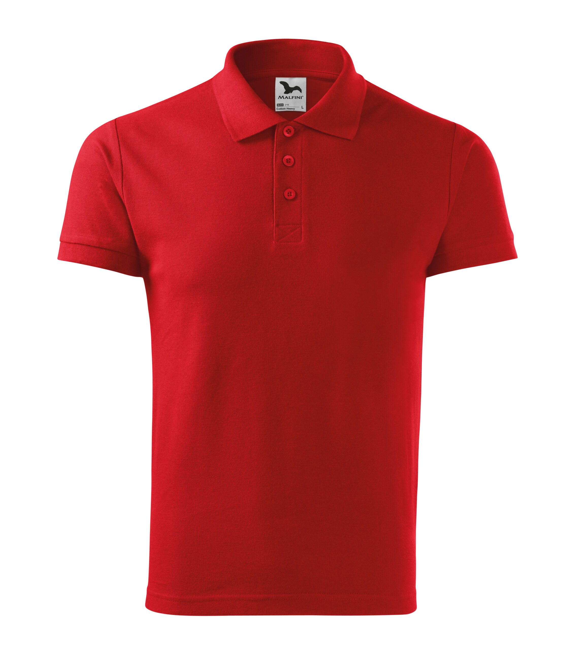 KOSZULKA POLO MĘSKA MALFINI COTTON HEAVY 215 - obrazek 6
