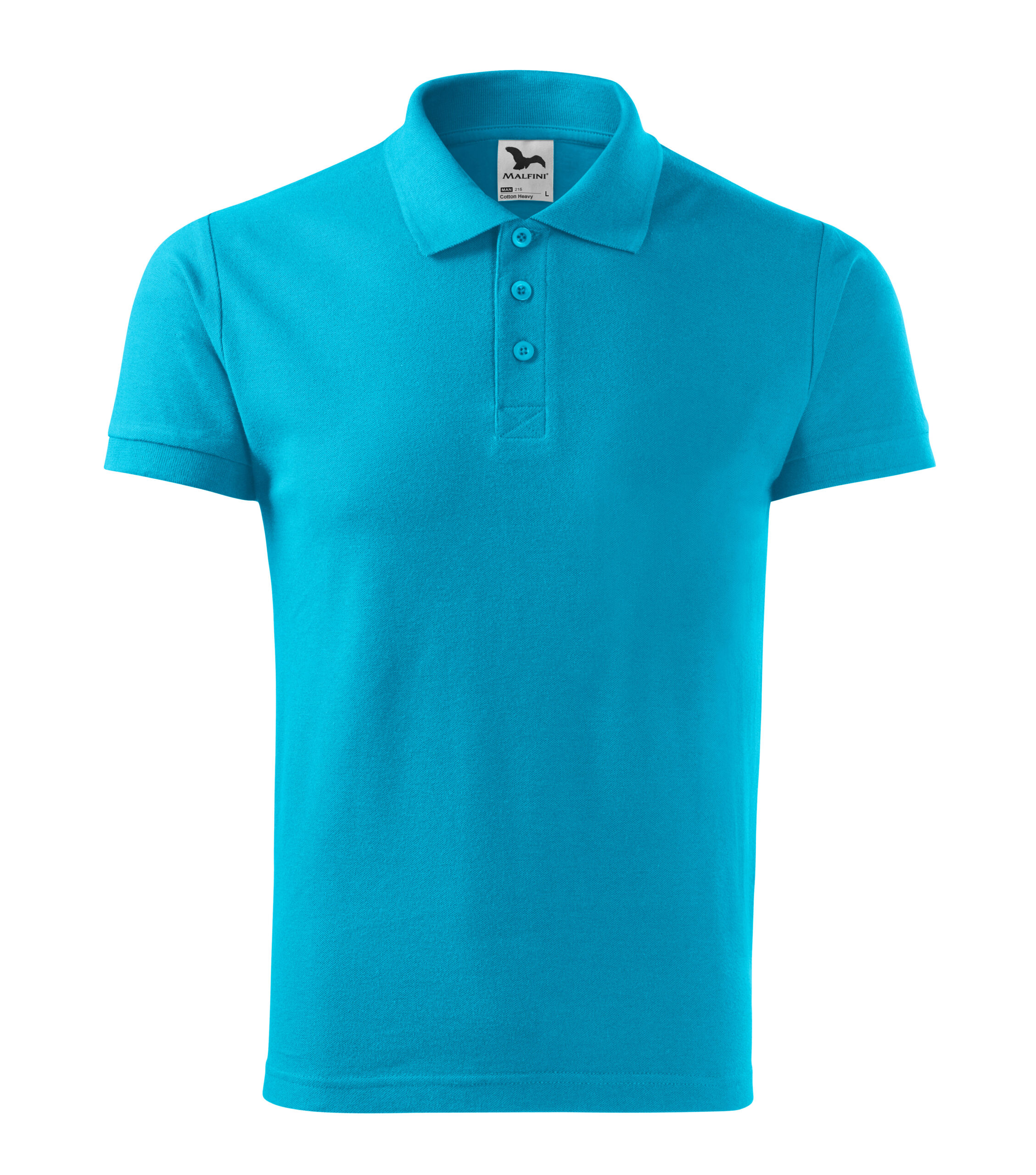 KOSZULKA POLO MĘSKA MALFINI COTTON HEAVY 215 - obrazek 9