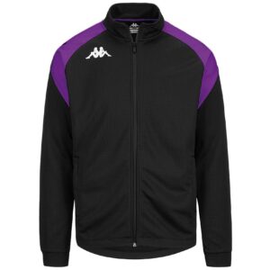 BLUZA KAPPA LENNO - CZARNO/FIOLETOWA
