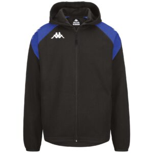 BLUZA KAPPA LIANTOZI - CZARNO/NIEBIESKA