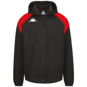 BLUZA KAPPA LIANTOZI - CZARNO/CZERWONA
