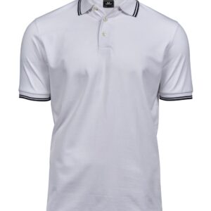 KOSZULKA POLO MĘSKA TEE JAYS LUXURY STRETCH Z PASECZKAMI