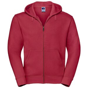 BLUZA MĘSKA Z KAPTUREM NA ZAMEK RUSSELL AUTHENTIC
