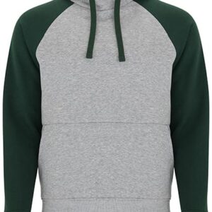 
                                                        Heather Grey/Bottle Green                                                    