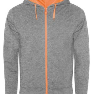
                                                        Heather Grey/Fluor Orange                                                    
