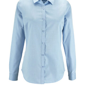 KOSZULA DAMSKA SOL'S HERRINGBONE SHIRT BRODY